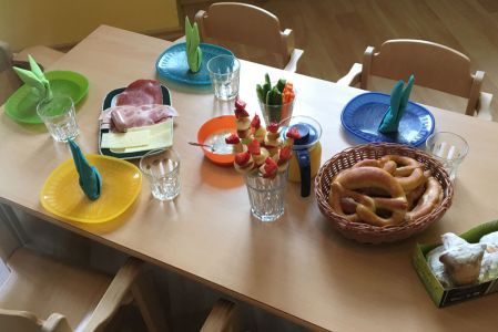Brotzeittisch